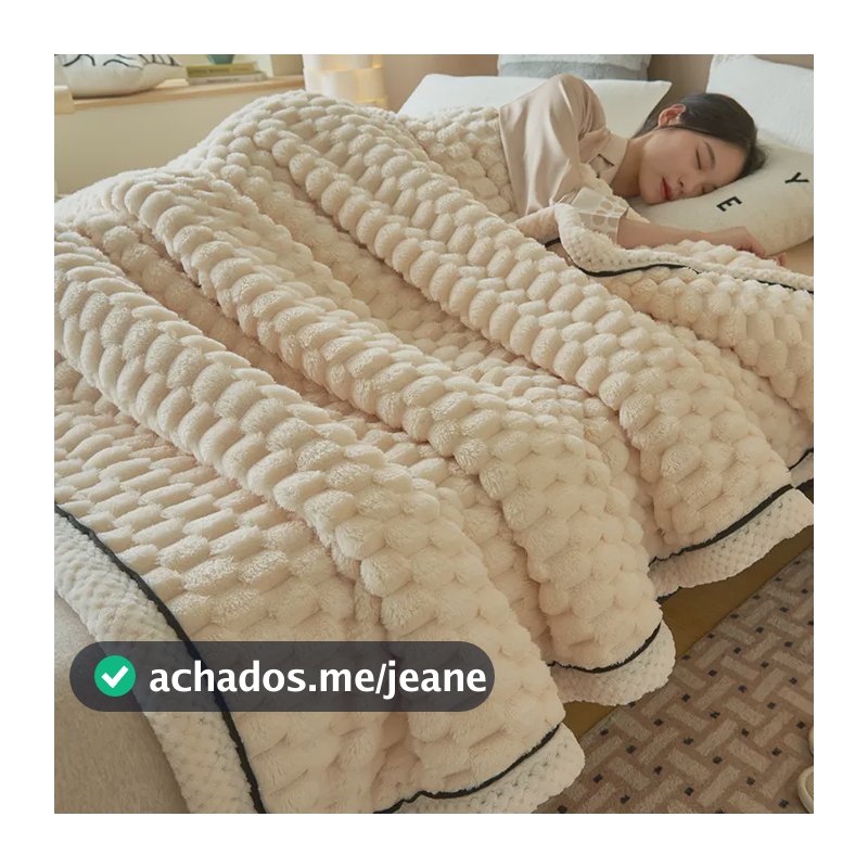 Cobertor Único 120 X 200 Cm - Veludo De Inverno A Light 33 Light Coral