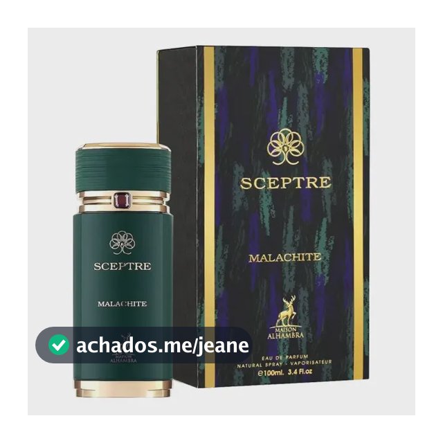 Perfume Arabe Sceptre Malachite Maison Alhambra