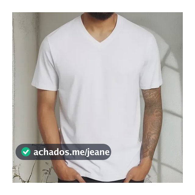 Kit Com 5 Camisetas Gola V - 100% Poliéster Para Sublimação