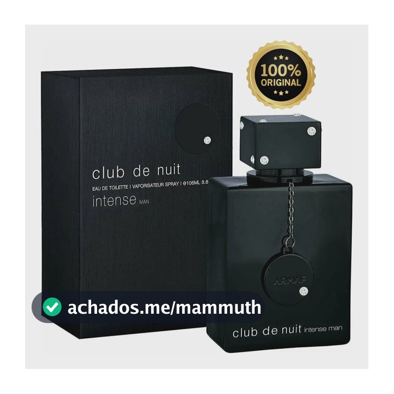 Perfume Club De Nuit Intense Da Armaf Edt 105ml Masculino