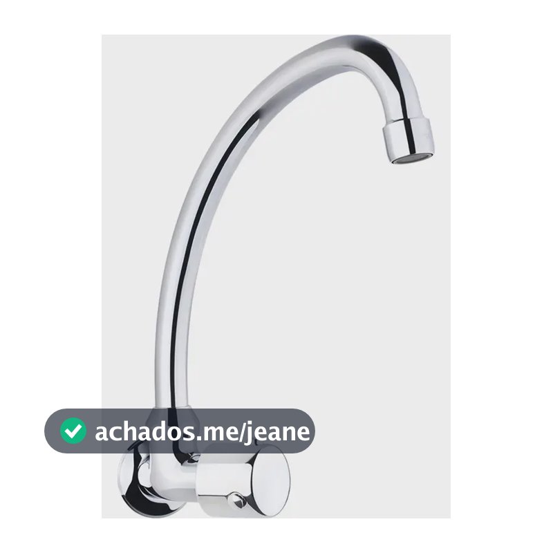 Fabrimar Ascot Cromado Torneira De Cozinha Parede 1169-as-cr