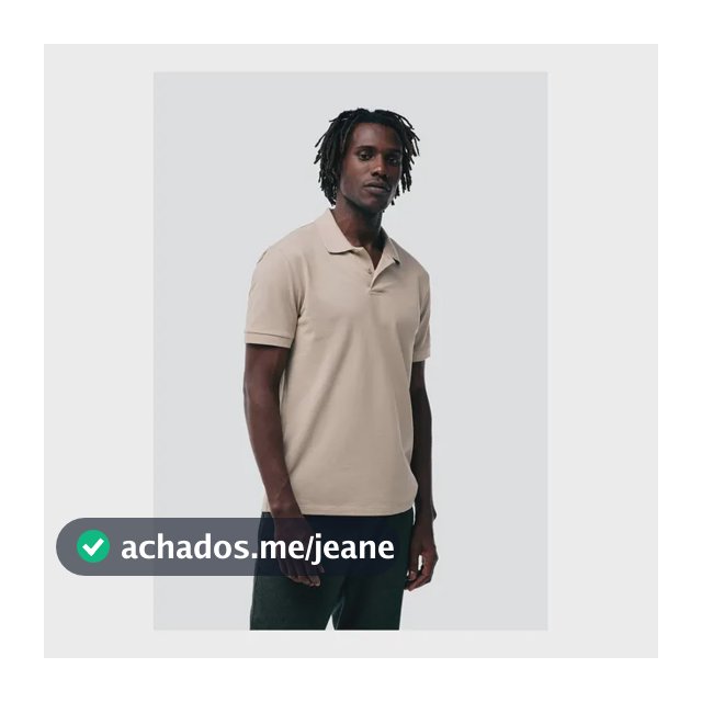 Camisa Polo Básica Masculina Manga Curta Em Piquet Hering