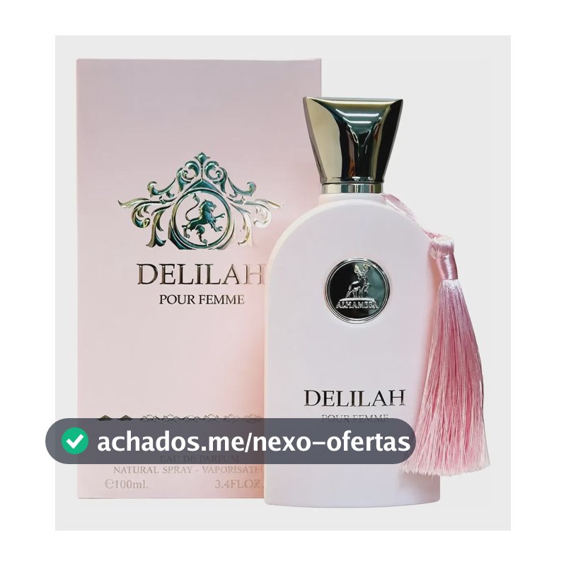Perfume Árabe Maison Alhambra Delilah Pour 100ml  Original