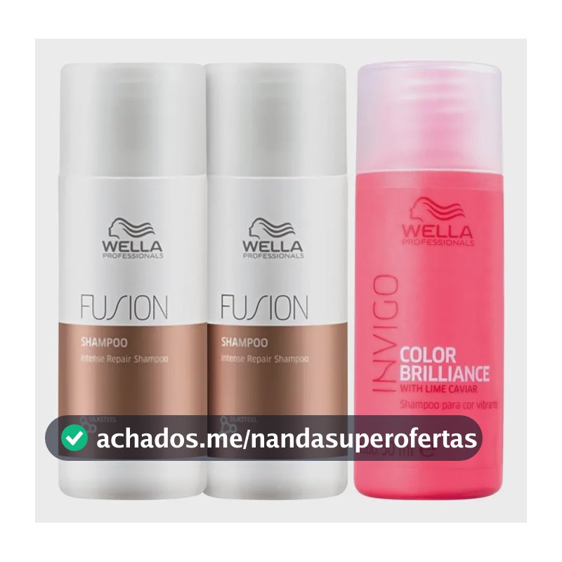 Kit Wella Professionals Fusion Color Wash (3 Produtos) Única