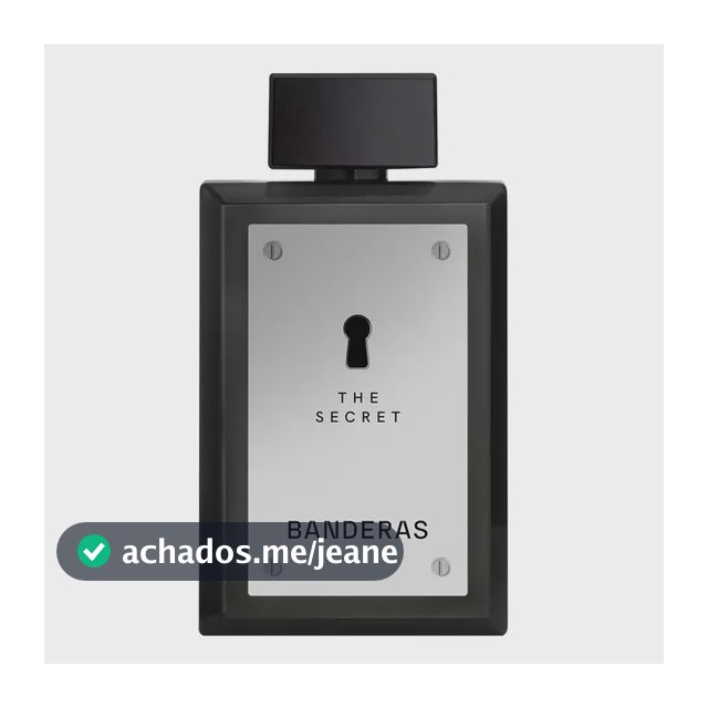 Perfume Masculino Banderas The Secret Edt 200 Ml - Oriental Especiado Fresco - Perfume Importado Masculino De Banderas, Expressa Masculinidade E Sensualidade.