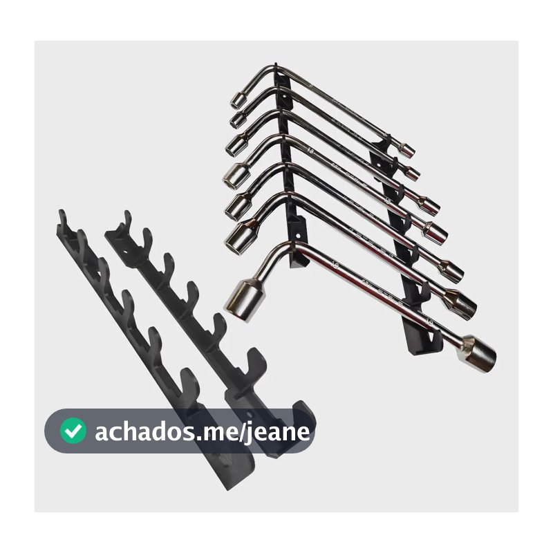 Suporte Para Chave L Biela 8 A 19m - Universal Polyprint 3d