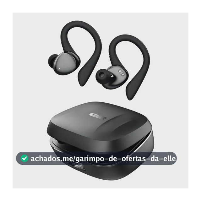 Fone De Ouvido Bluetooth 5.4 Sem Fio Esportivo 4Leader Sport Tws In-ear Com Gancho Microfone Ipx5 Resistente Ao Suor Estojo Carregador Usb-c Para Corrida Academia Ciclismo Caminhada