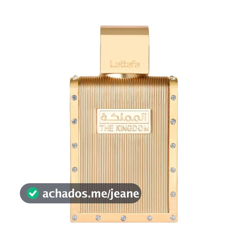 Perfume Lattafa Original The Kingdom Tradicional Masculino Eau De Parfum 100 Ml