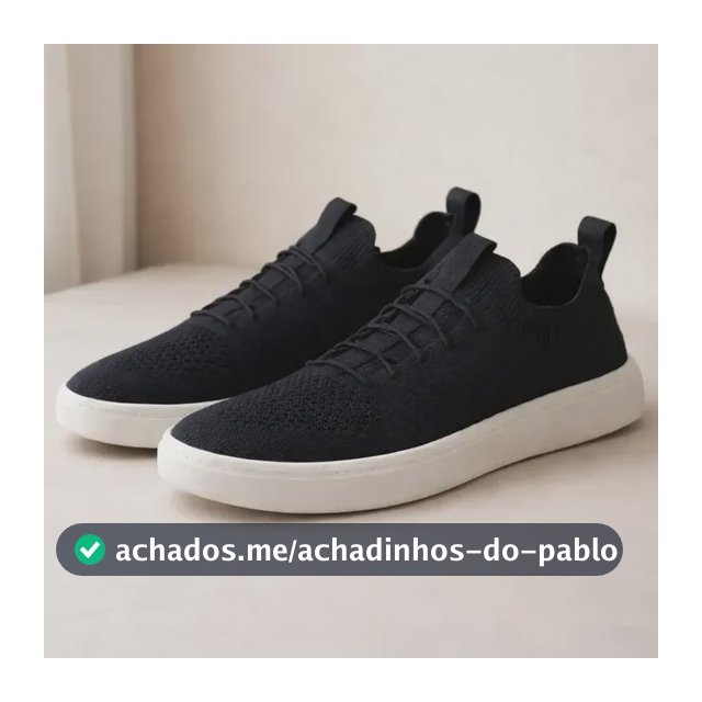 Tênis Slip Knit Meia Sapatênis Masculino Gel Conforto