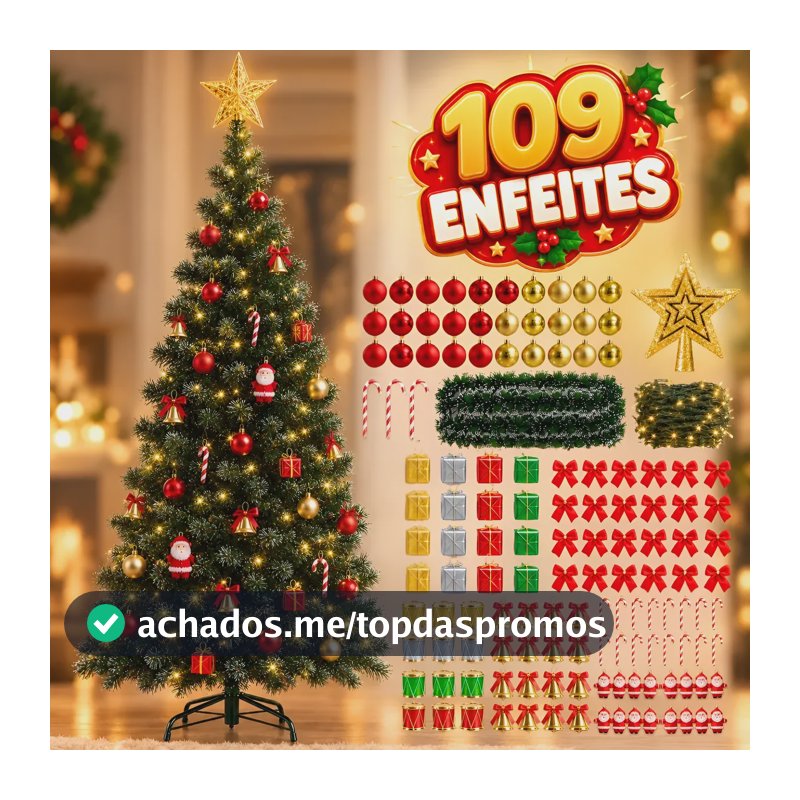 Árvore Natal 1,50m Enfeite Decorada 150cm Pinheiro Nevado Verde 127v