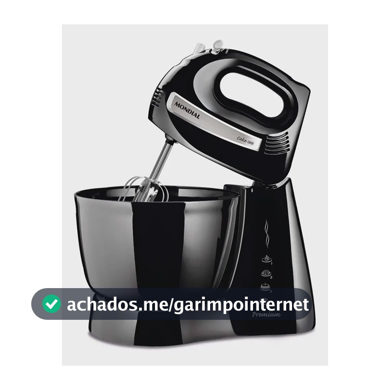 Batedeira Cake Premium, Mondial, 500W - B-50-B