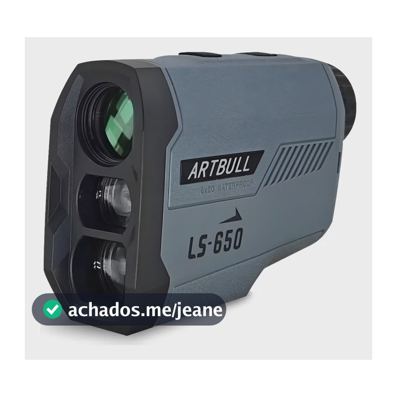 Medidor de Distância Monóculo Laser Rangefinder 650m Artbull Cor Cinza