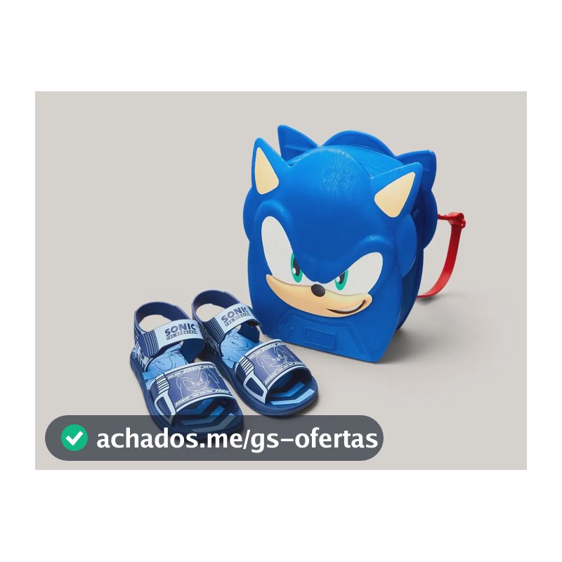Sandália Grendene Kids-23336 Azul/azul Medio Liso 26.27 Br