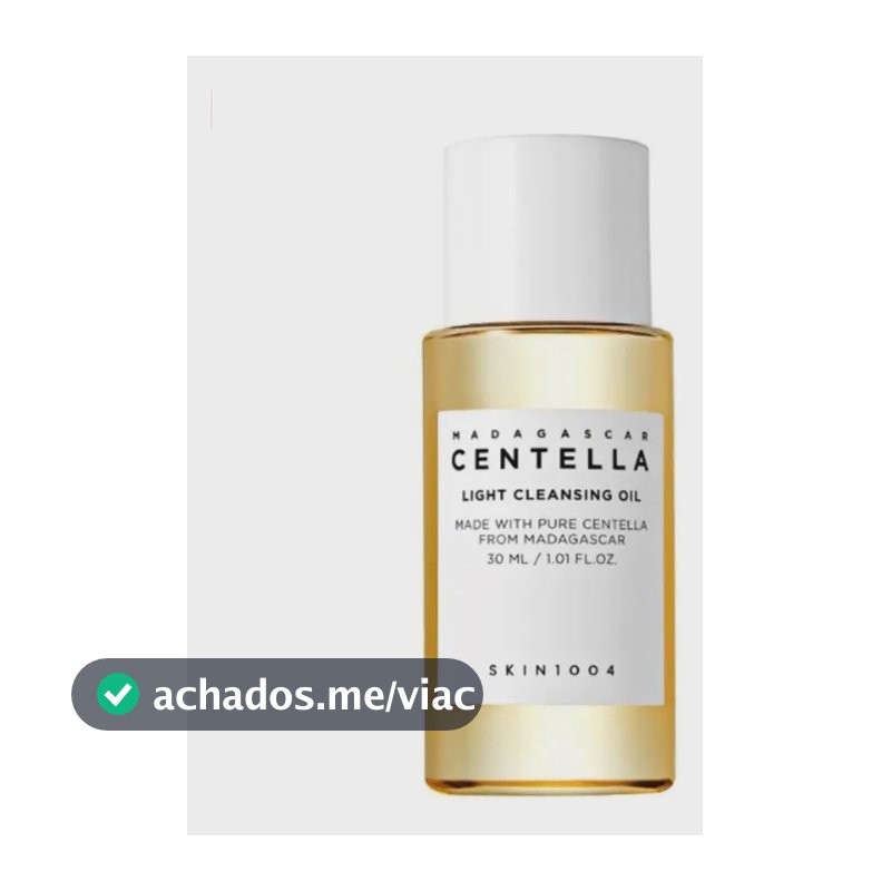 Skin1004 Madagascar Centella Óleo De Limpeza Leve Madagascar 30ml Centella Todo Tipo De Pele Dia/noite