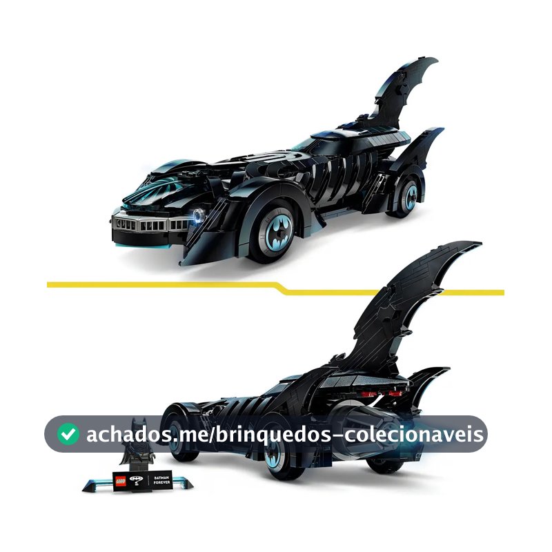 Brinquedo LEGO® Dc Batman Batmobile Batman Forever 76304
