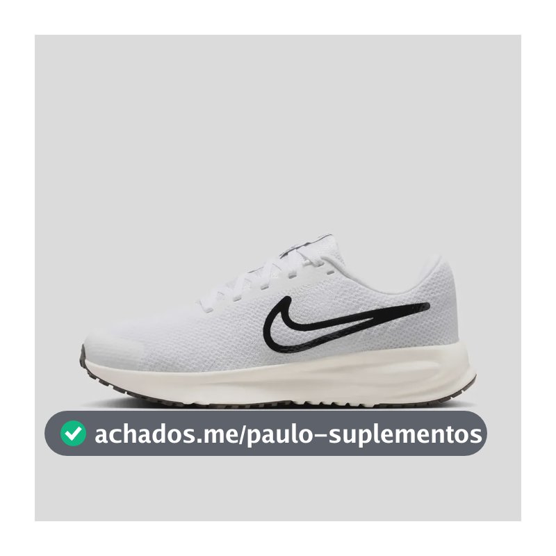 Tênis Nike Run Defy Feminino Branco/preto 36 Br