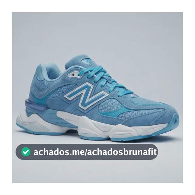 Tênis New Running 9060 Azul Academia Confortavel Promocional