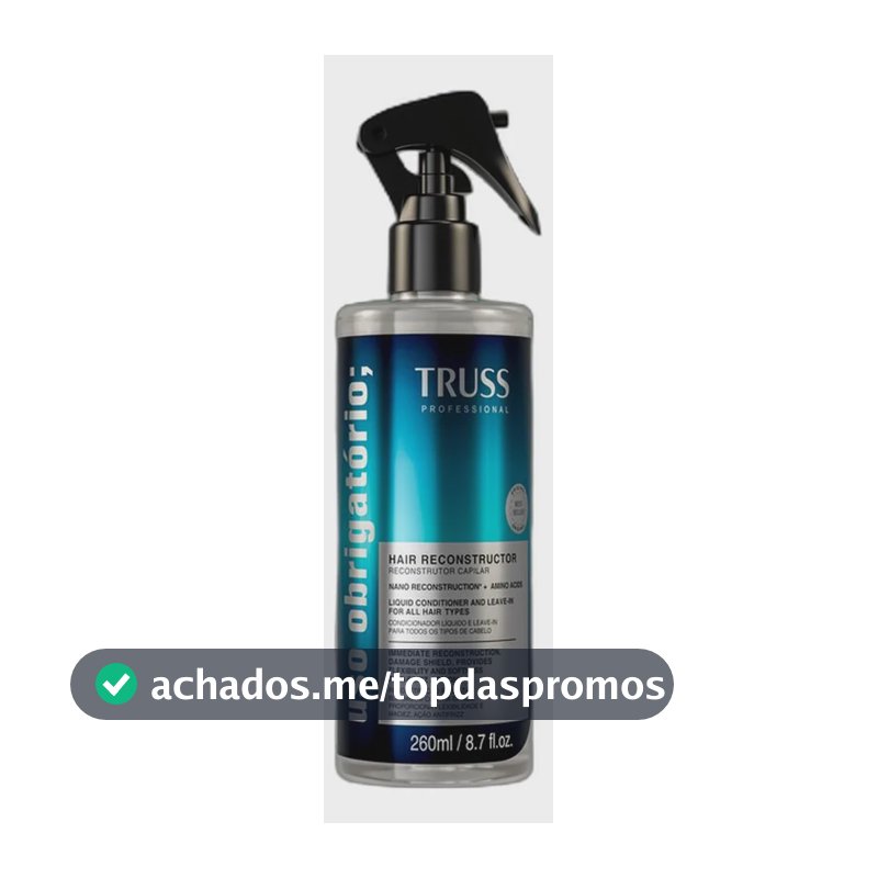 Truss Uso Obrigatório Tratamento Reconstrutor 260ml