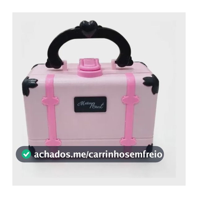 Kit Maquiagem Infantil Maleta Menina Completa Lavável