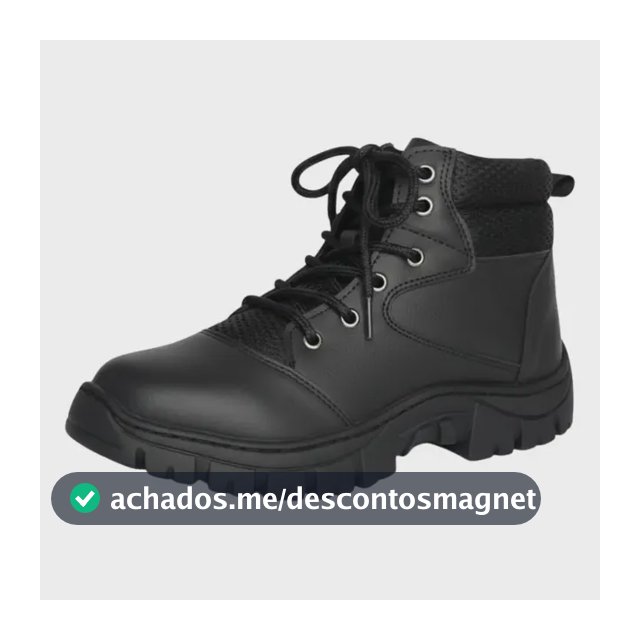 Bota Coturno Masculino Adventure Tratorado Conforto Trabalho