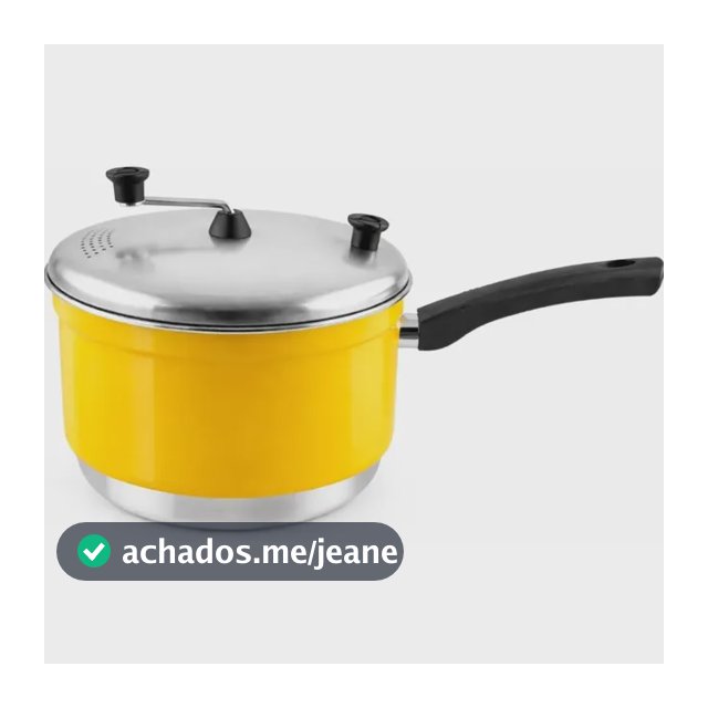 Panela De Pipoca 3,5l Pipoqueira Alumínio Copa Do Mundo