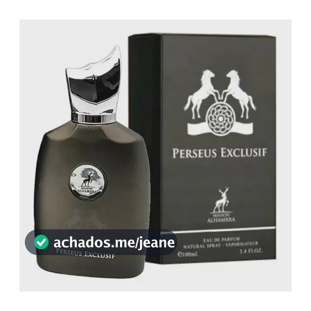 Maison Alhambra Perseus Exclusif Edp 100ml Para Masculino