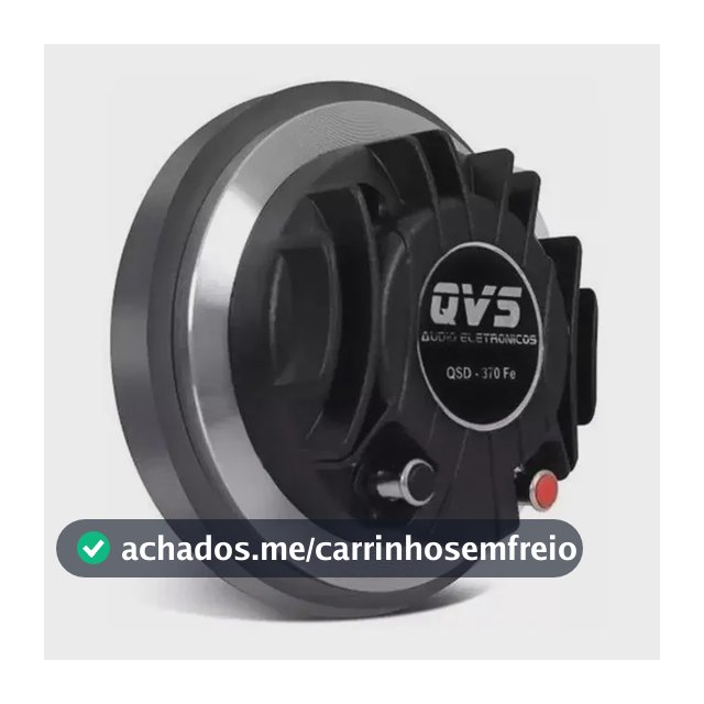 Corneta Qvs 370fe D 305 D305 Qvs 1450 Jbl Selenium  Preto