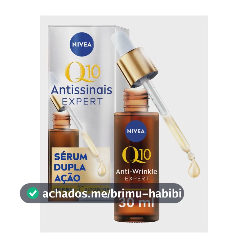 NIVEA Q10 Sérum Antissinais Expert Dupla Ação 30ml, Previne e Reduz Rugas, Renova a Pele, Hidratação Profunda