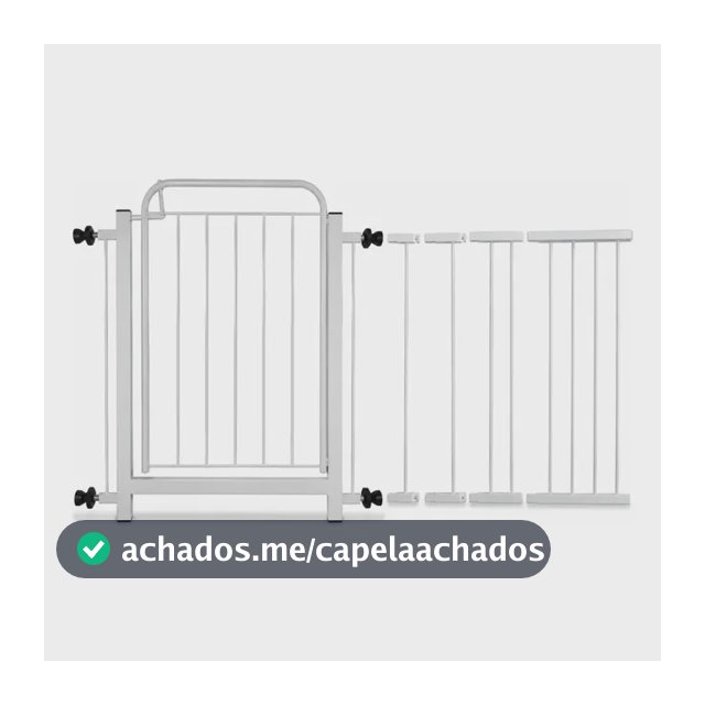 Portão Pet Cães Cachorro Grade Segurança Bebês 78 A 122cm