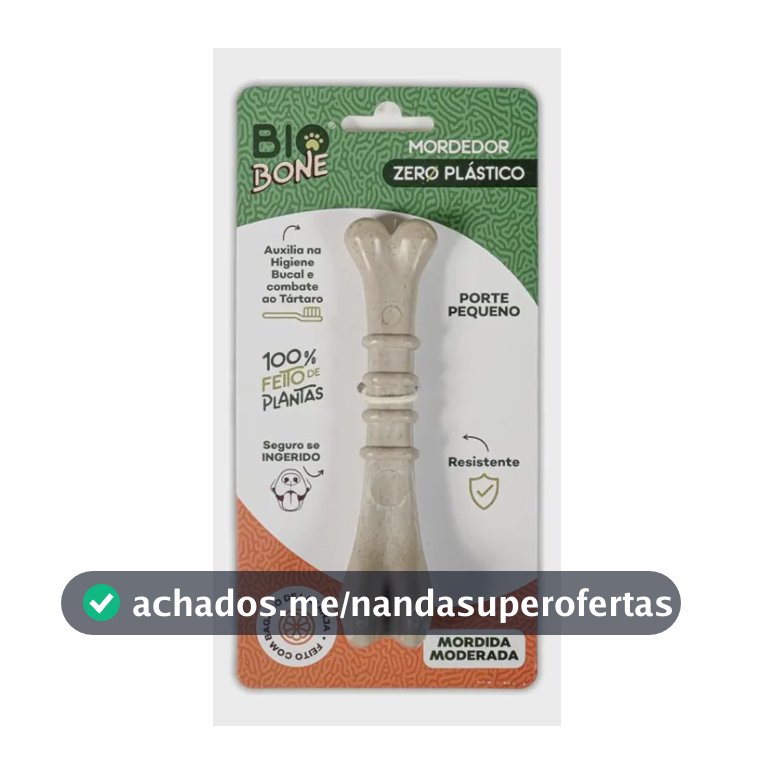 Mordedor P Sustentável Zero Plástico Bagaço De Laranja