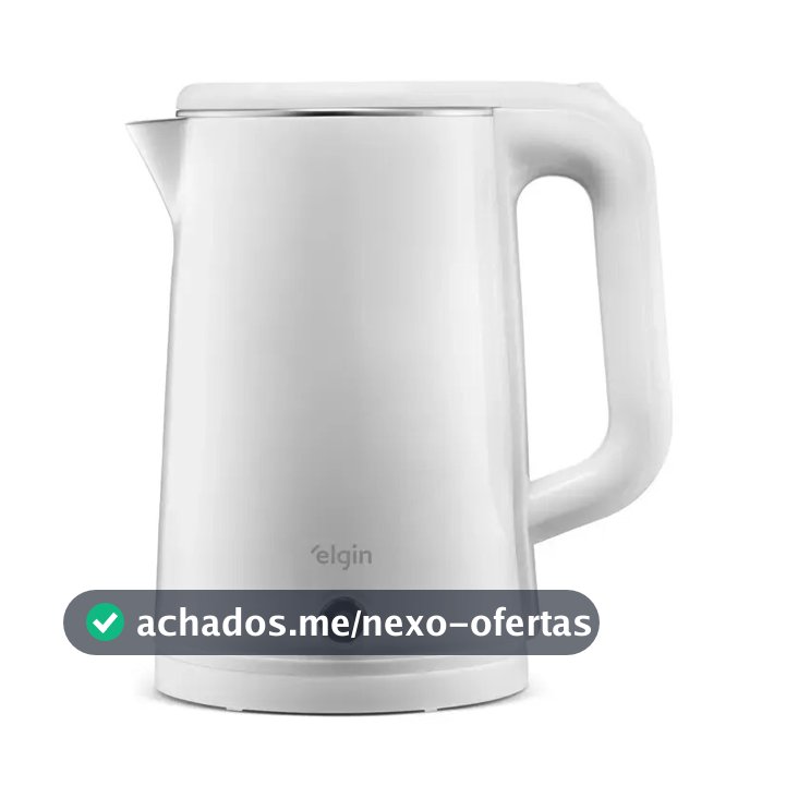 Chaleira Elétrica Elgin Slim Branca 110v 1,8 Litros 1.200w Branco
