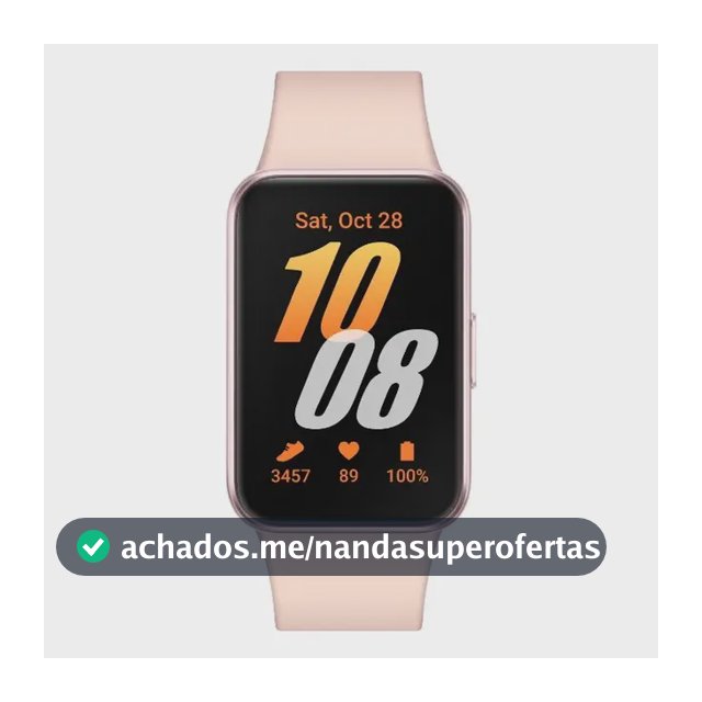 Smartwatch Samsung Galaxy Fit3 Display 1.6" Rosé
