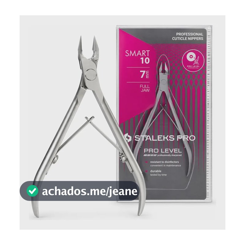 Alicate De Cutícula Profissional Staleks Smart 10 Ns-10-7