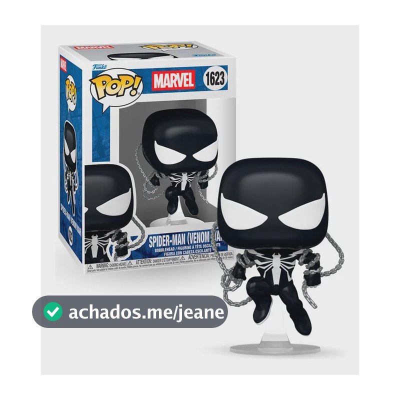 Boneco Funko Pop! Venom Homem-aranha Simbionte Com Correntes