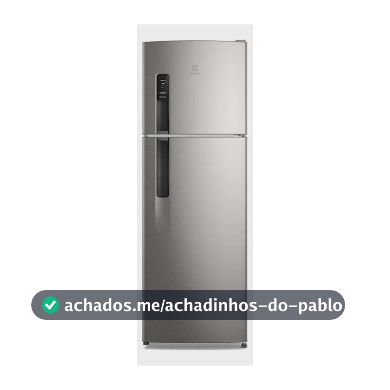 Geladeira Electrolux Frost Free 380l Autosense Inverter Duplex Inox Look (if41s)