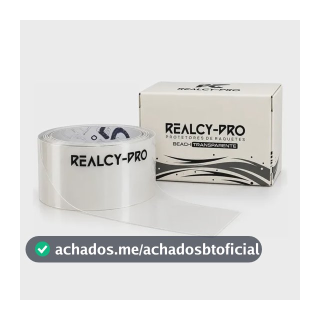 Realcy Pro Protetor De Raquete Beach Tenis Transparente Long Protetor De Cabeça Realcy Pro Long