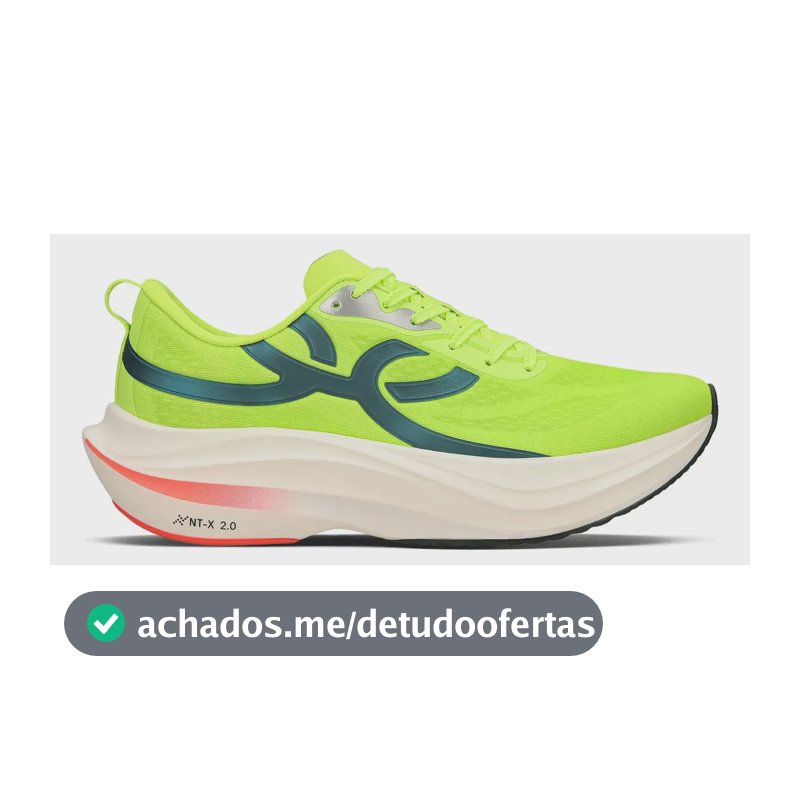 Tênis Olympikus Corre Turbo Unissex Verde-limão Mesh 38 Br