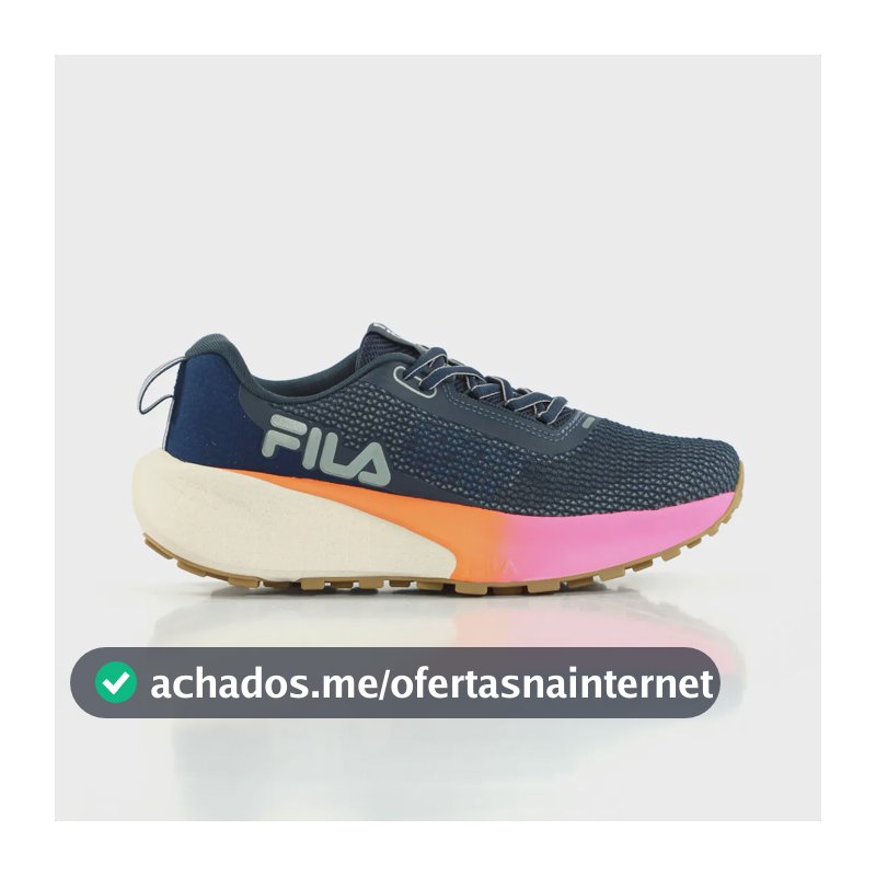 Tênis Fila Skywind Feminino Corrida Trail Running Ultrafoam Azul 38 Br