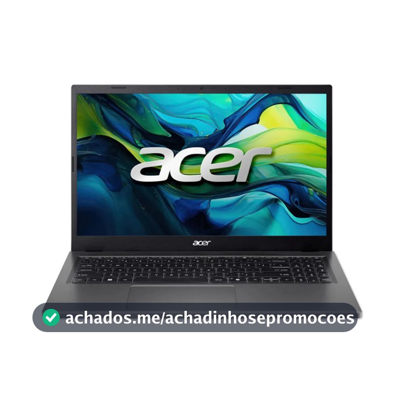 Notebook Acer Aspire Go 15 AG15-71P-5939 - Intel Core i5-13420H 13ª Geração • 8GB DDR5 • 256GB SSD NVMe • Tela 15,6' • Windows 11 Home