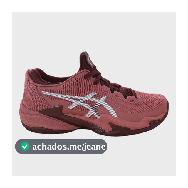 Tenis Asics Court Ff 3 Light Garnet/white