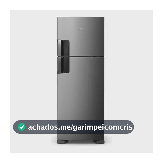 Geladeira Consul Frost Free 455 Litros Duplex Inox - CRM53MK