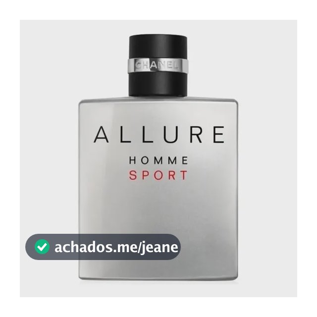Chanel Allure Homme Sport parfm EDT 100ml para masculino