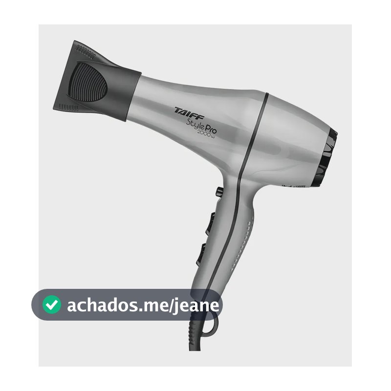 Secador De Cabelo 2000 Watts - Style Pro Taiff