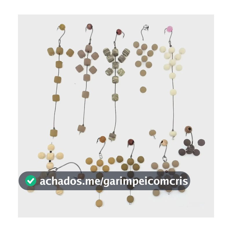 Kit 5 Anteninhas Pesca Manhosinho Modelos E Cores Sortido