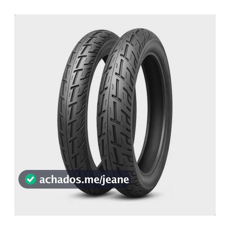 Par Pneu Cg Titan Fan Flash Tyre 90/90-18 + 275-18 Fs10 Moto