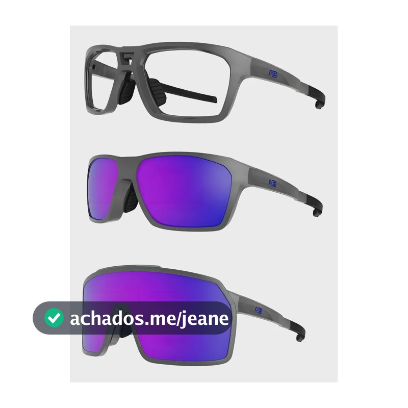 Óculos de Sol HB Presto Clip On Graphene Esportivo Proteção UV