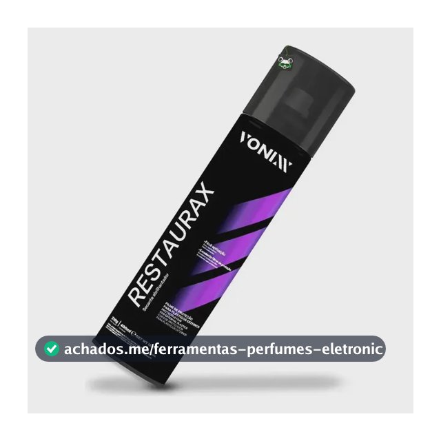 Vonixx Automotiva RESTAURAX SPRAY 400ML restaurador