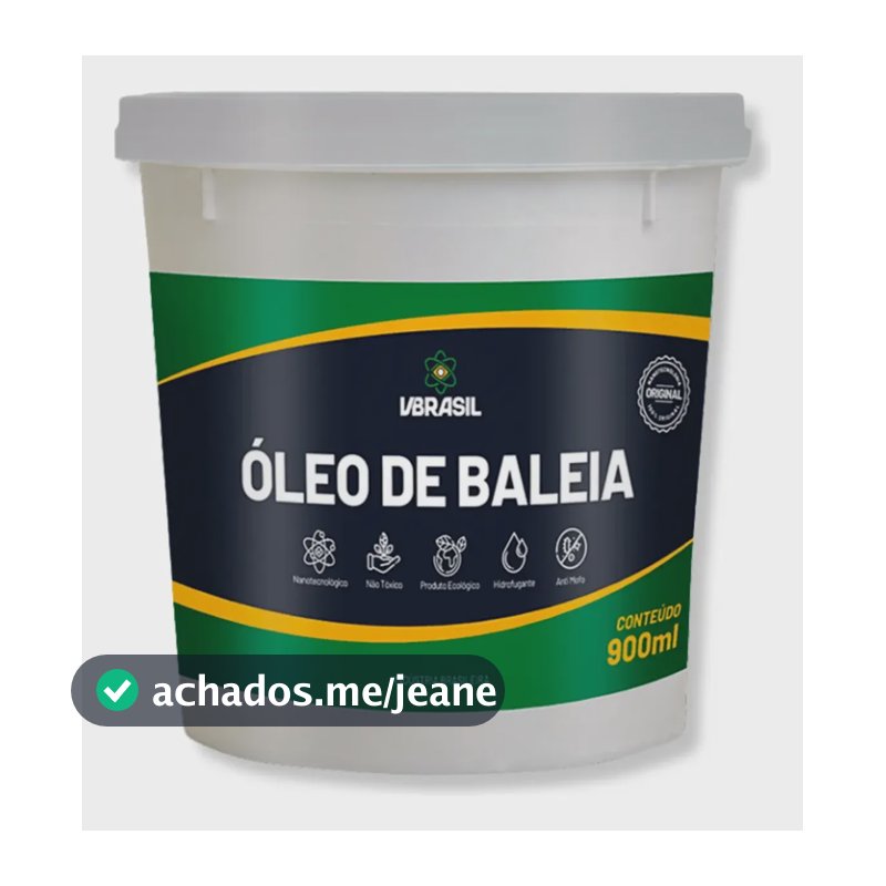 Impermeabilizante Selante Óleo De Baleia Vbrasil 900ml Incolor