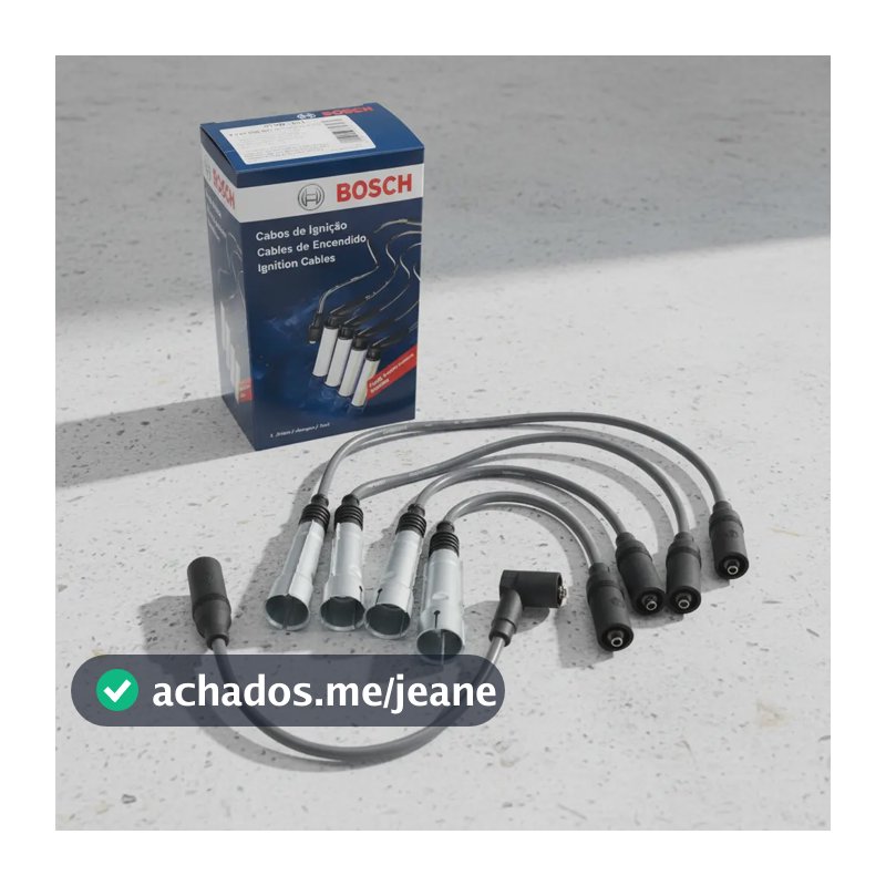 Cabo Vela Bosch Gol Parati Passat Saveiro 1.6 1.8 Ap Preto