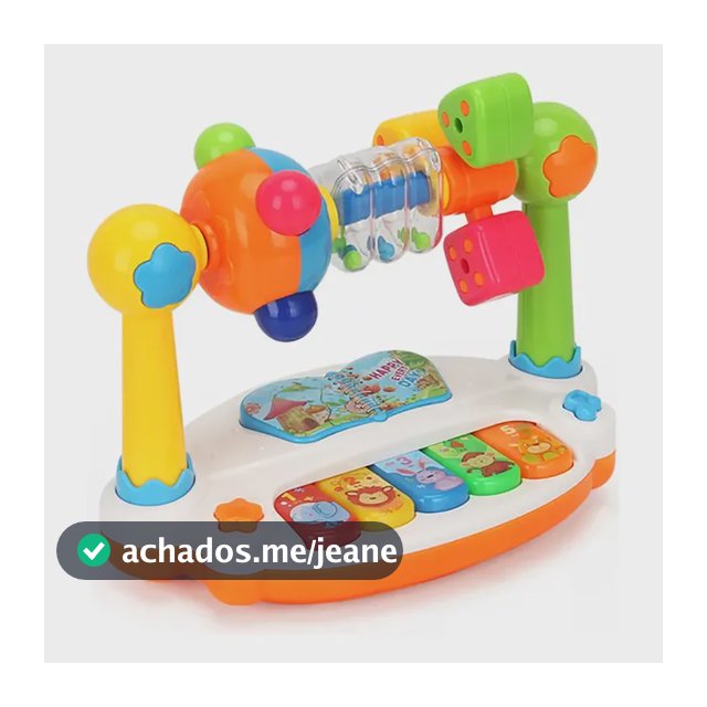 Teclado Musical Eletrônico Luminoso Ad Para Bebês Da